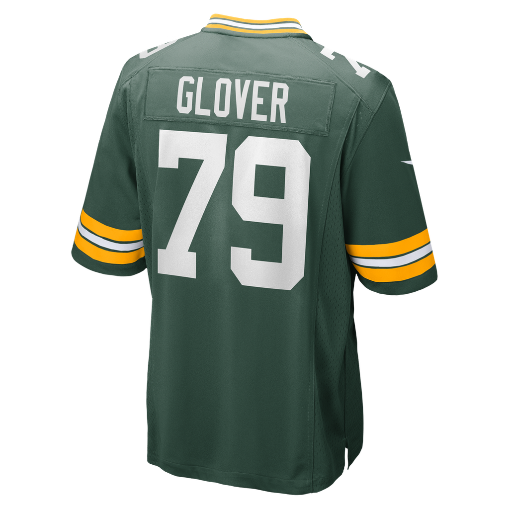 Travis Glover Green Bay Packers Nike Game Jersey - Green Official NFL Team Apparel Football Fan Gear