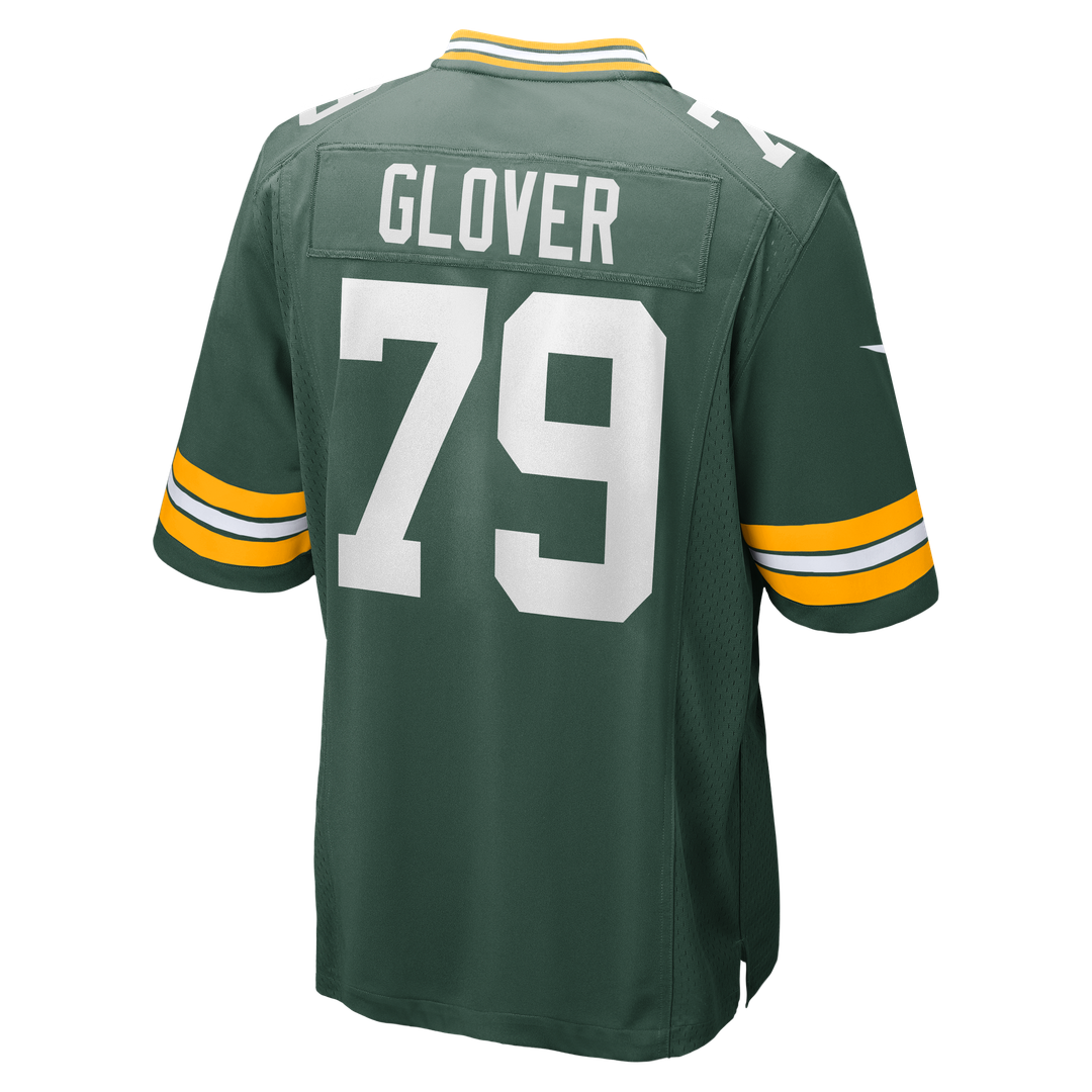 Travis Glover Green Bay Packers Nike Game Jersey - Green Official NFL Team Apparel Football Fan Gear