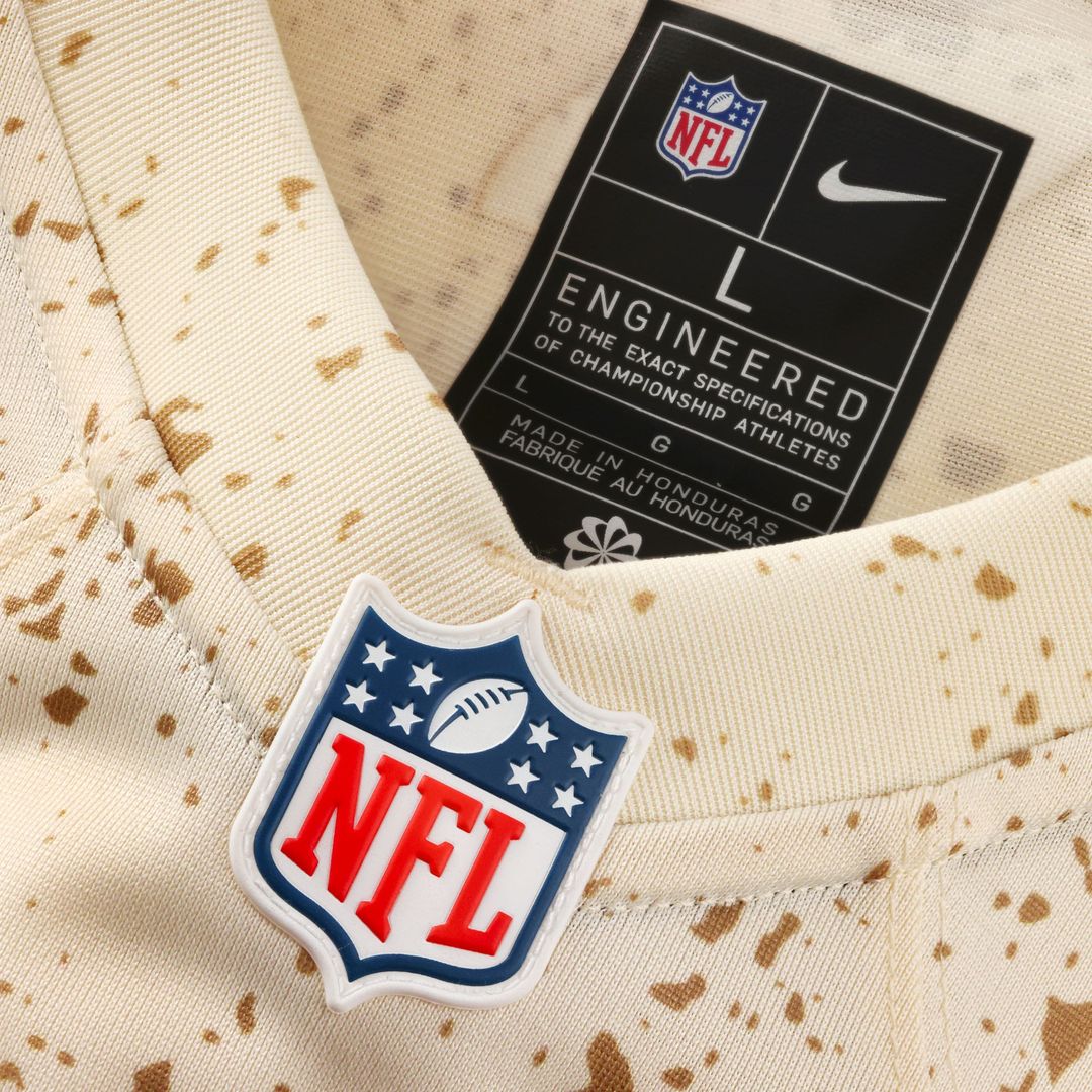 Arizona Cardinals Nike 2025 Rivalries Collection Custom Game Jersey - Natural Official NFL Team Apparel Football Fan Gear