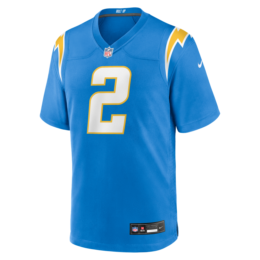 Elijah Molden Los Angeles Chargers Nike Team Game Jersey - Powder Blue Official NFL Team Apparel Football Fan Gear