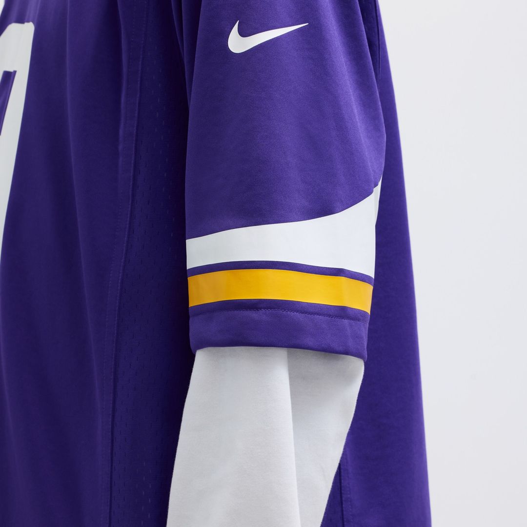 J.J. McCarthy Minnesota Vikings Nike Player Game Jersey - Purple Official NFL Team Apparel Football Fan Gear