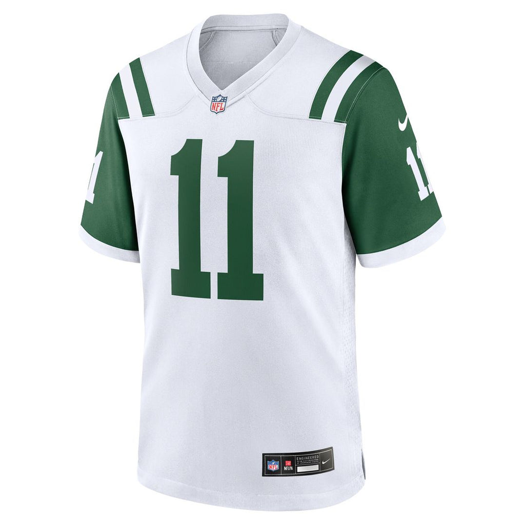 Jermaine Johnson II New York Jets Nike Classic Alternate Game Jersey - White Official NFL Team Apparel Football Fan Gear