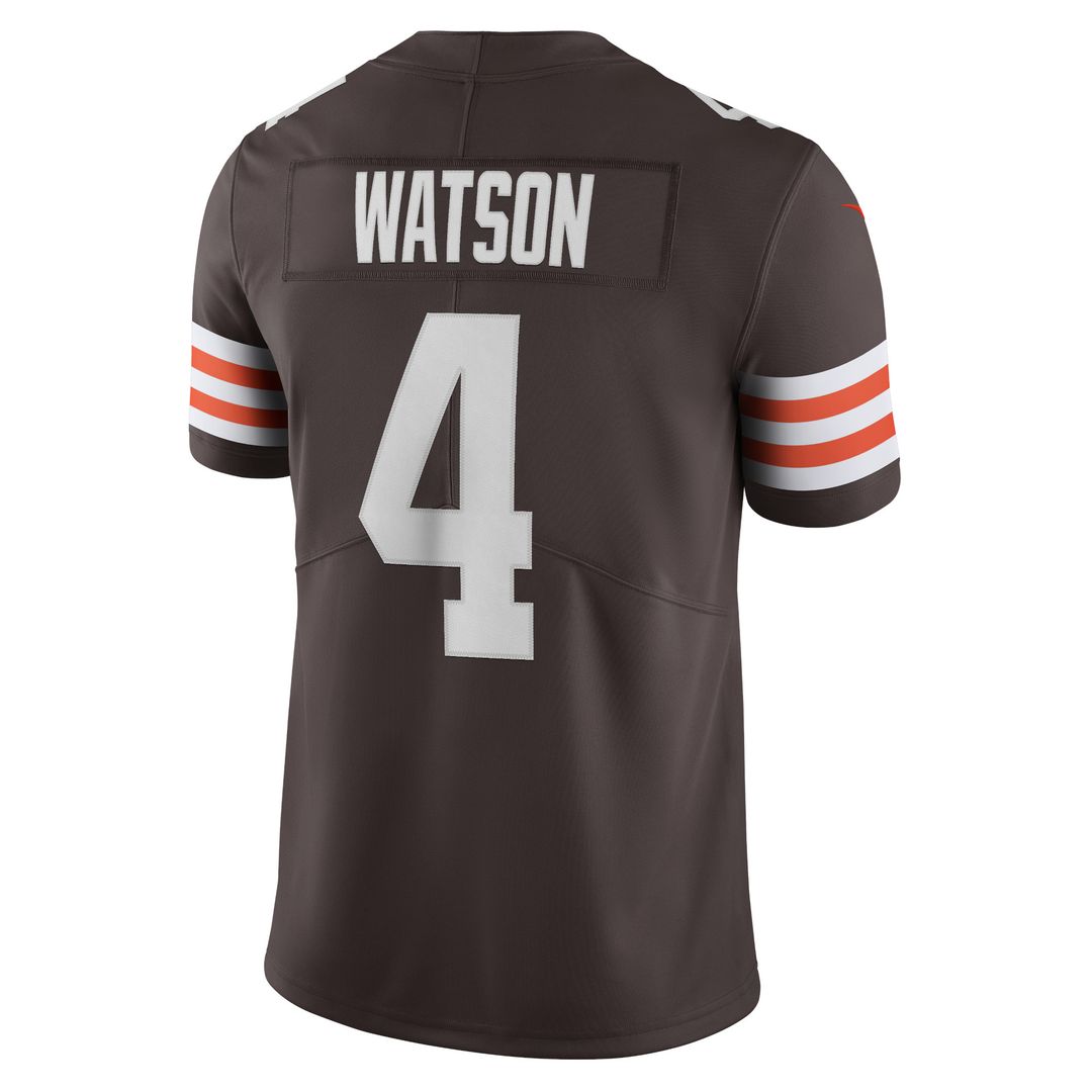 Deshaun Watson Cleveland Browns Nike 2021 Alternate Vapor Limited Jersey - White Official NFL Team Apparel Football Fan Gear