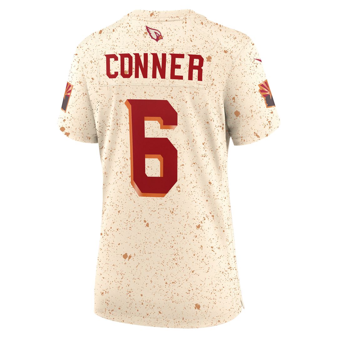 James Conner Arizona Cardinals Nike Women's 2025 Rivalries Collection Game Jersey - Natural Official NFL Team Apparel Football Fan Gear