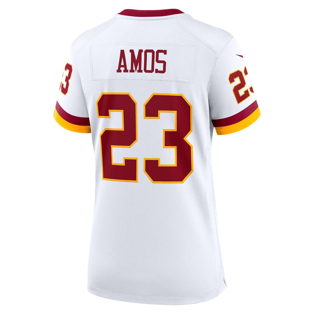 Trey Amos Washington Commanders Nike Women's Game Super Bowl Era Jersey - White Official NFL Team Apparel Football Fan Gear