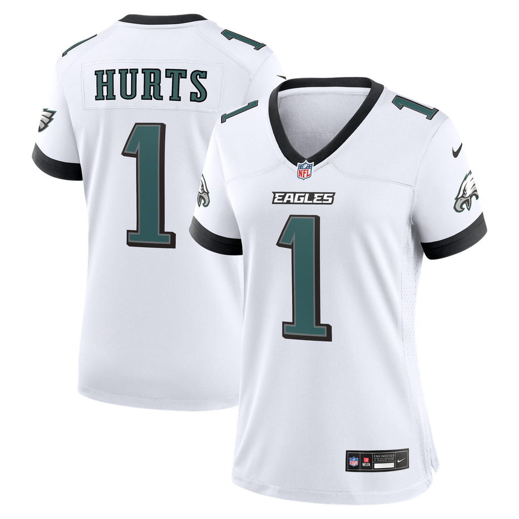 Jalen Hurts Philadelphia Eagles Nike Women's Game Jersey - White Official NFL Team Apparel Football Fan Gear