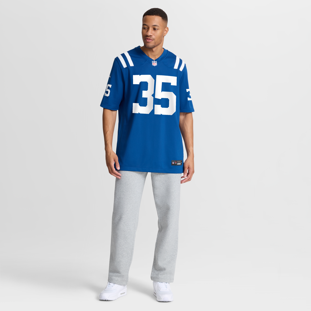 Johnathan Edwards Indianapolis Colts Nike Team Game Jersey - Royal Official NFL Team Apparel Football Fan Gear