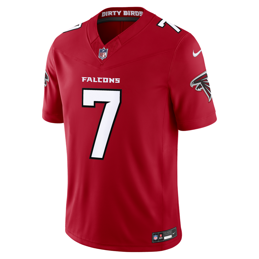 Bijan Robinson Atlanta Falcons Nike Vapor F.U.S.E. Stitched Limited Jersey - Red Official NFL Team Apparel Football Fan Gear