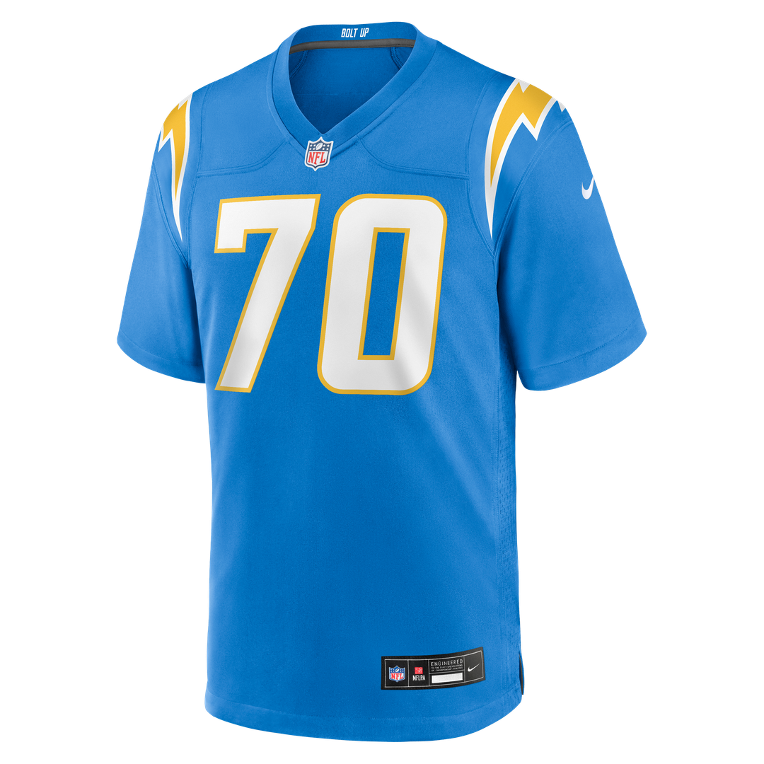 Rashawn Slater Los Angeles Chargers Nike Game Jersey - Powder Blue Official NFL Team Apparel Football Fan Gear