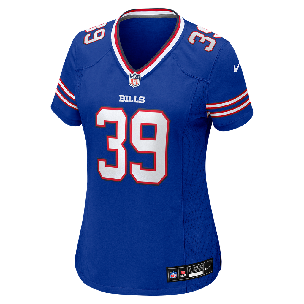 Tommy Doman Buffalo Bills Nike Women's Team Game Jersey - Royal Official NFL Team Apparel Football Fan Gear