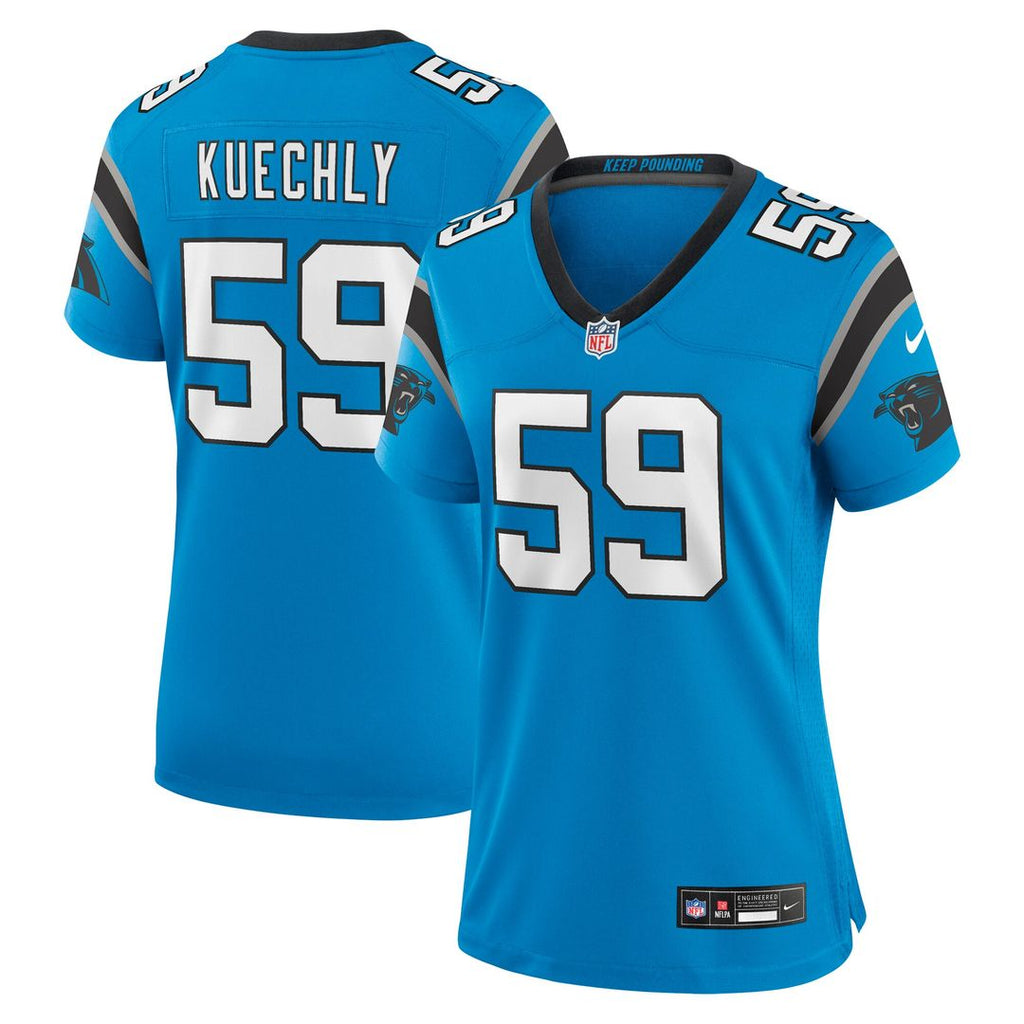 Luke Kuechly Carolina Panthers Nike Women's Retired Player Game Jersey - Blue Official NFL Team Apparel Football Fan Gear