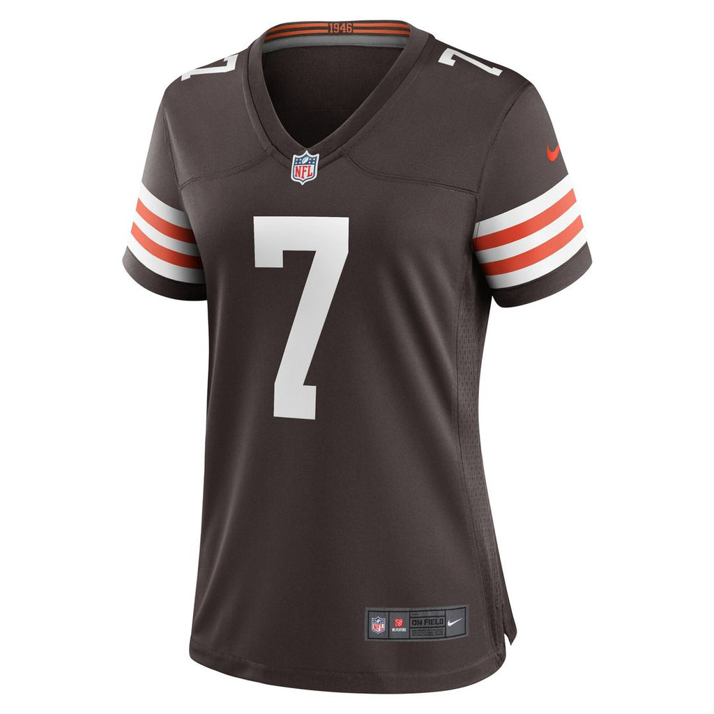 Dustin Hopkins Cleveland Browns Nike Women's Team Game Jersey - Brown Official NFL Team Apparel Football Fan Gear