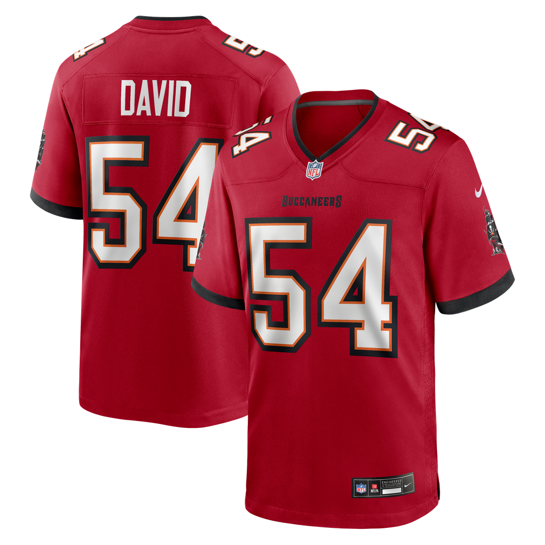 Lavonte David Tampa Bay Buccaneers Nike Game Jersey - Red Official NFL Team Apparel Football Fan Gear