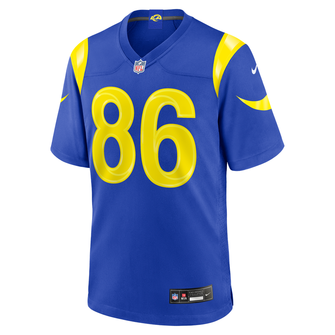 Max Klare Los Angeles Rams Nike Team Game Jersey - Royal Official NFL Team Apparel Football Fan Gear