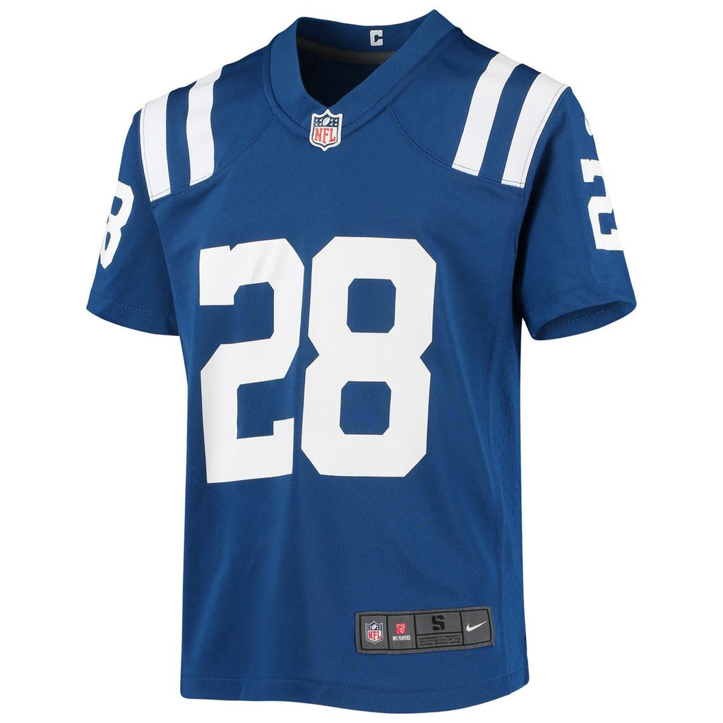 Jonathan Taylor Indianapolis Colts Nike Youth Game Jersey - Royal Official NFL Team Apparel Football Fan Gear