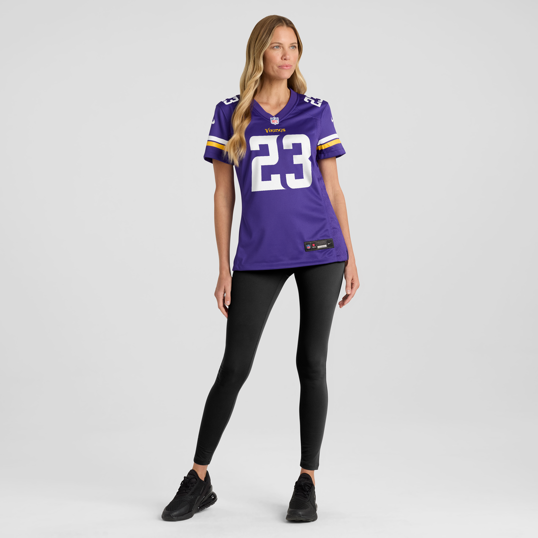 James Pierre Minnesota Vikings Nike Women's Team Game Jersey - Purple Official NFL Team Apparel Football Fan Gear