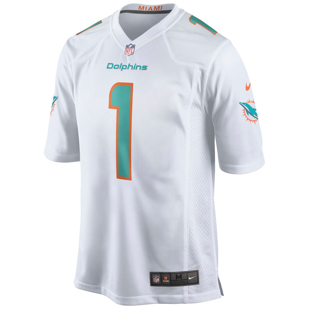 Tua Tagovailoa Miami Dolphins Nike Game Jersey - White Official NFL Team Apparel Football Fan Gear