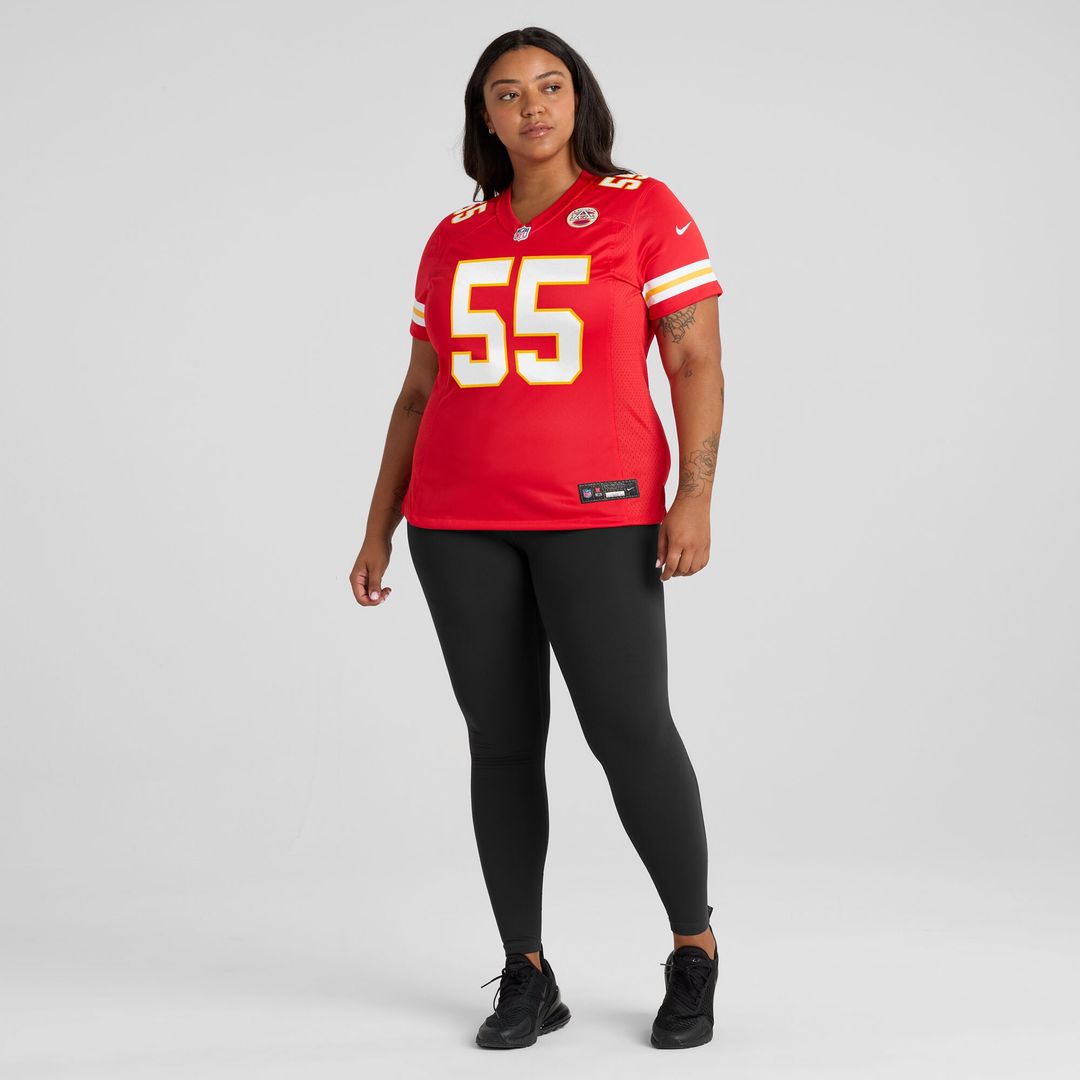 Omarr Norman-Lott Kansas City Chiefs Nike Women's Team Game Jersey - Red Official NFL Team Apparel Football Fan Gear