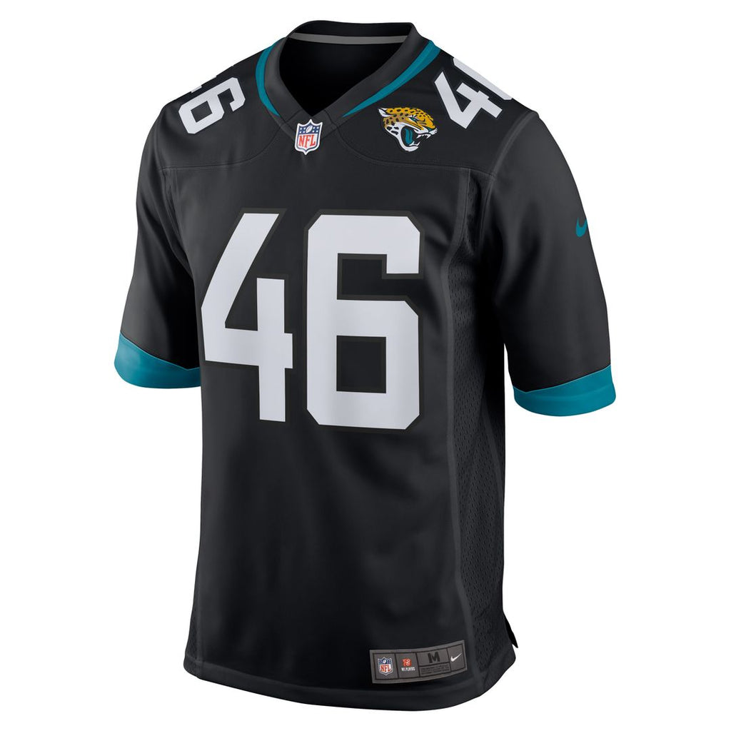 Ross Matiscik Jacksonville Jaguars Nike Alternate Game Jersey - Black Official NFL Team Apparel Football Fan Gear