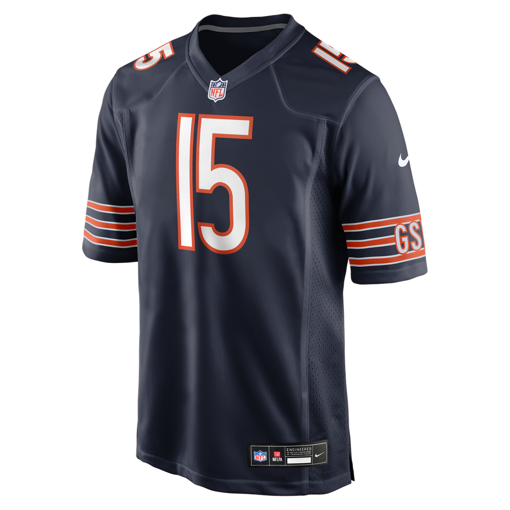 Rome Odunze Chicago Bears Nike Player Game Jersey - Navy Official NFL Team Apparel Football Fan Gear