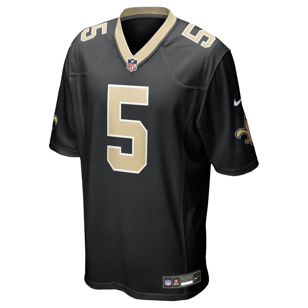 Kendre Miller New Orleans Saints Nike Team Game Jersey - Black Official NFL Team Apparel Football Fan Gear
