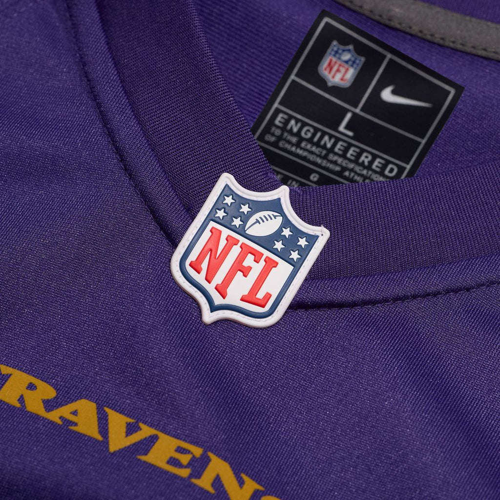 Lamar Jackson Baltimore Ravens Nike Game Jersey - White Official NFL Team Apparel Football Fan Gear