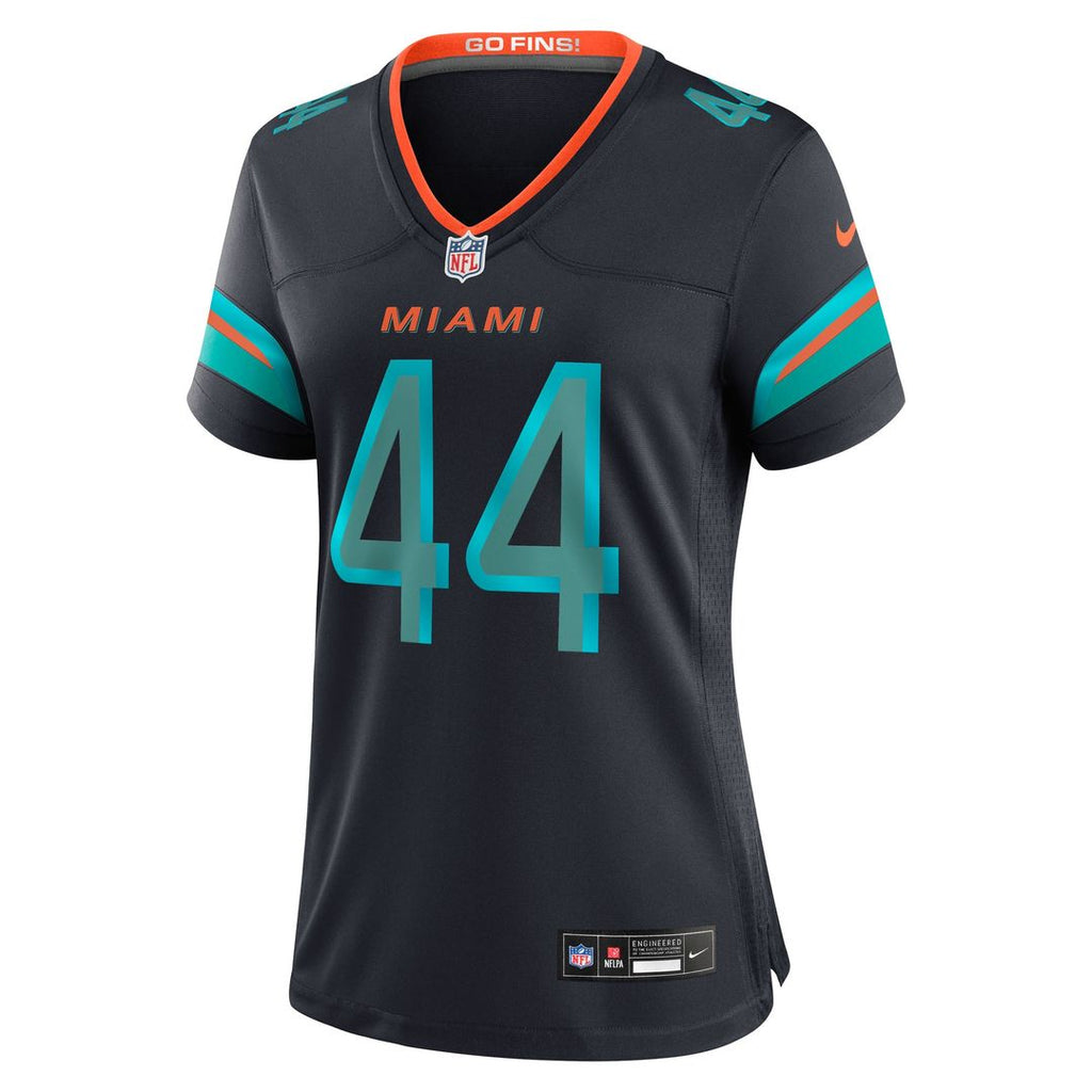 Chop Robinson Miami Dolphins Nike Women's 2025 Rivalries Collection Game Jersey - Pitch Blue Official NFL Team Apparel Football Fan Gear
