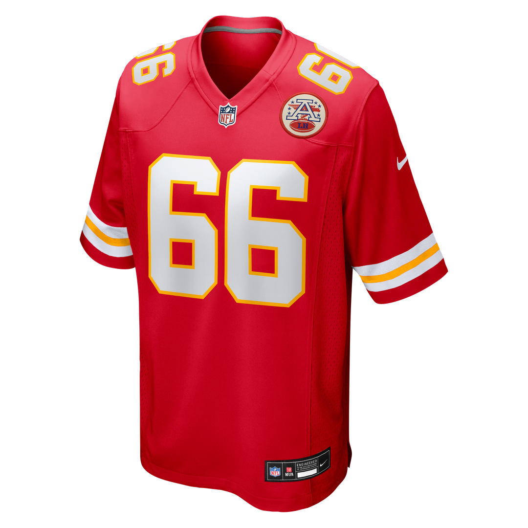 Mike Caliendo Kansas City Chiefs Nike Game Player Jersey - Red Official NFL Team Apparel Football Fan Gear