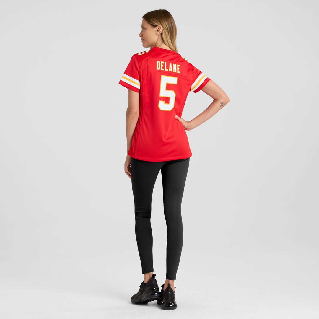 Mansoor Delane Kansas City Chiefs Nike Women's Game Jersey - Red Official NFL Team Apparel Football Fan Gear