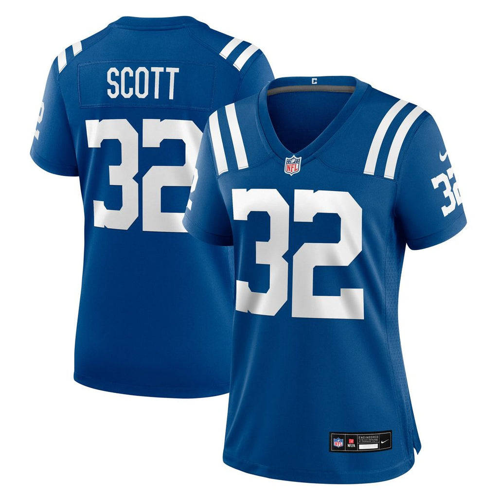 Daniel Scott Indianapolis Colts Nike Women's Team Game Jersey - Royal Official NFL Team Apparel Football Fan Gear