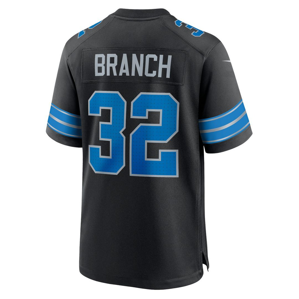 Brian Branch Detroit Lions Nike Game Jersey - Blue Official NFL Team Apparel Football Fan Gear