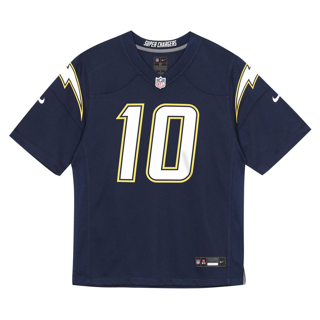 Justin Herbert Los Angeles Chargers Nike Toddler Alternate Super Chargers Game Jersey - Navy Official NFL Team Apparel Football Fan Gear