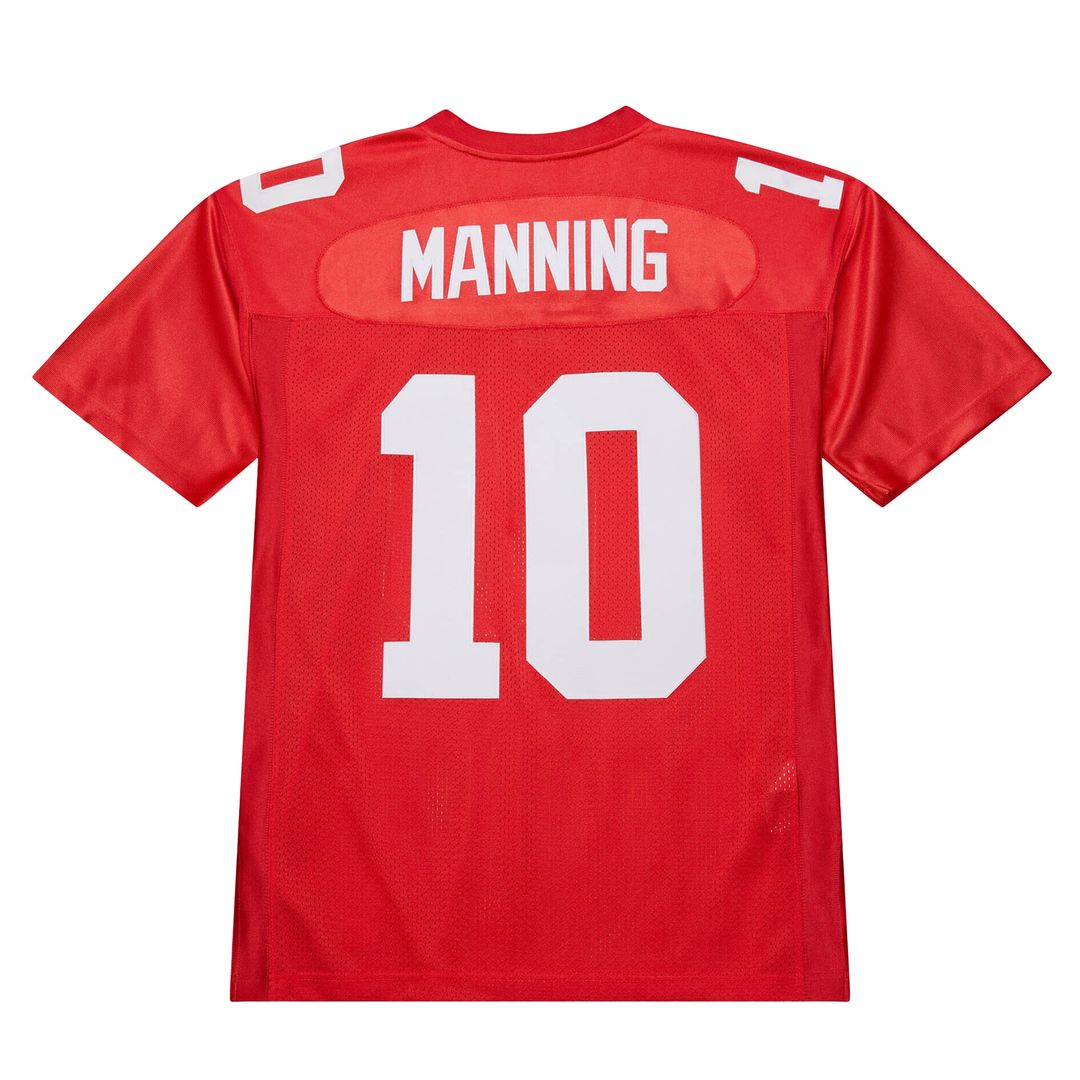 Eli Manning New York Giants 2004 Mitchell & Ness Authentic Throwback Retired Player Jersey - Red Official NFL Team Apparel Football Fan Gear
