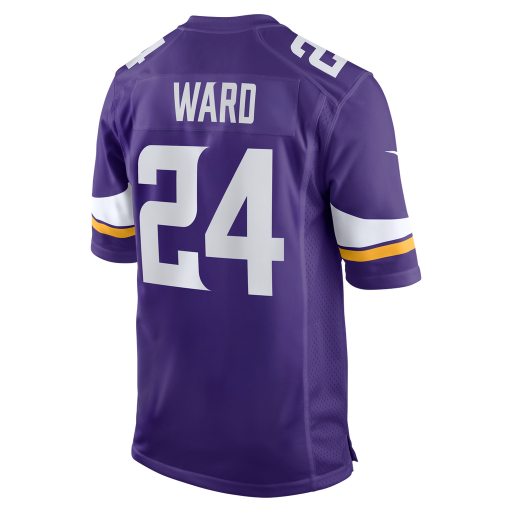 Jay Ward Minnesota Vikings Nike Team Game Jersey - Purple Official NFL Team Apparel Football Fan Gear