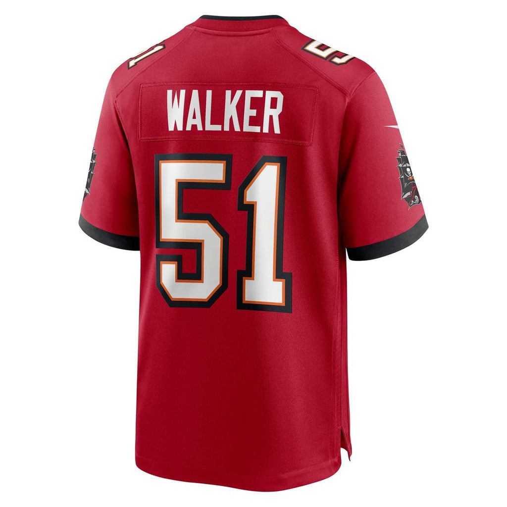 David Walker Tampa Bay Buccaneers Nike Team Game Jersey - Red Official NFL Team Apparel Football Fan Gear