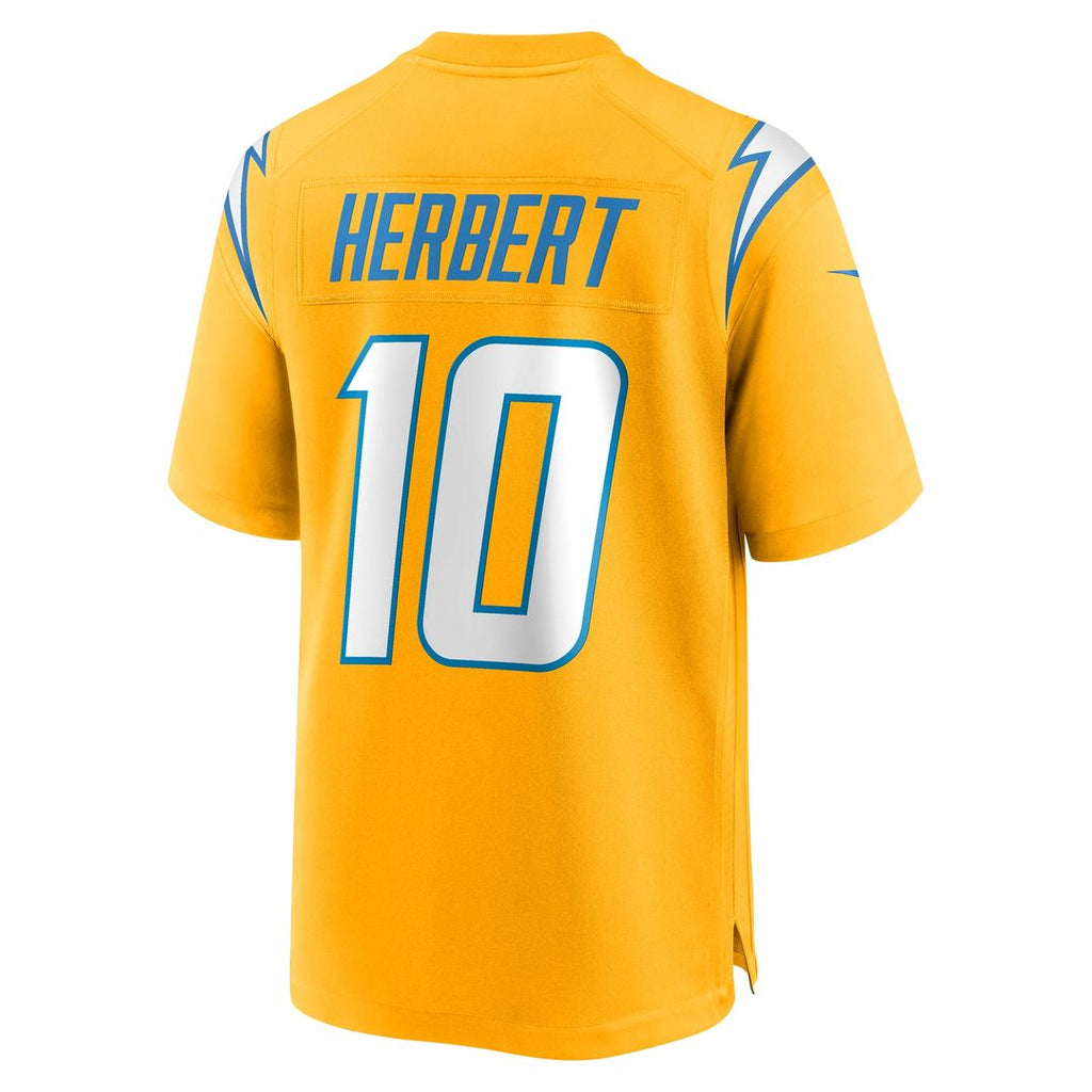 Justin Herbert Los Angeles Chargers Nike Player Game Jersey - Powder Blue Official NFL Team Apparel Football Fan Gear