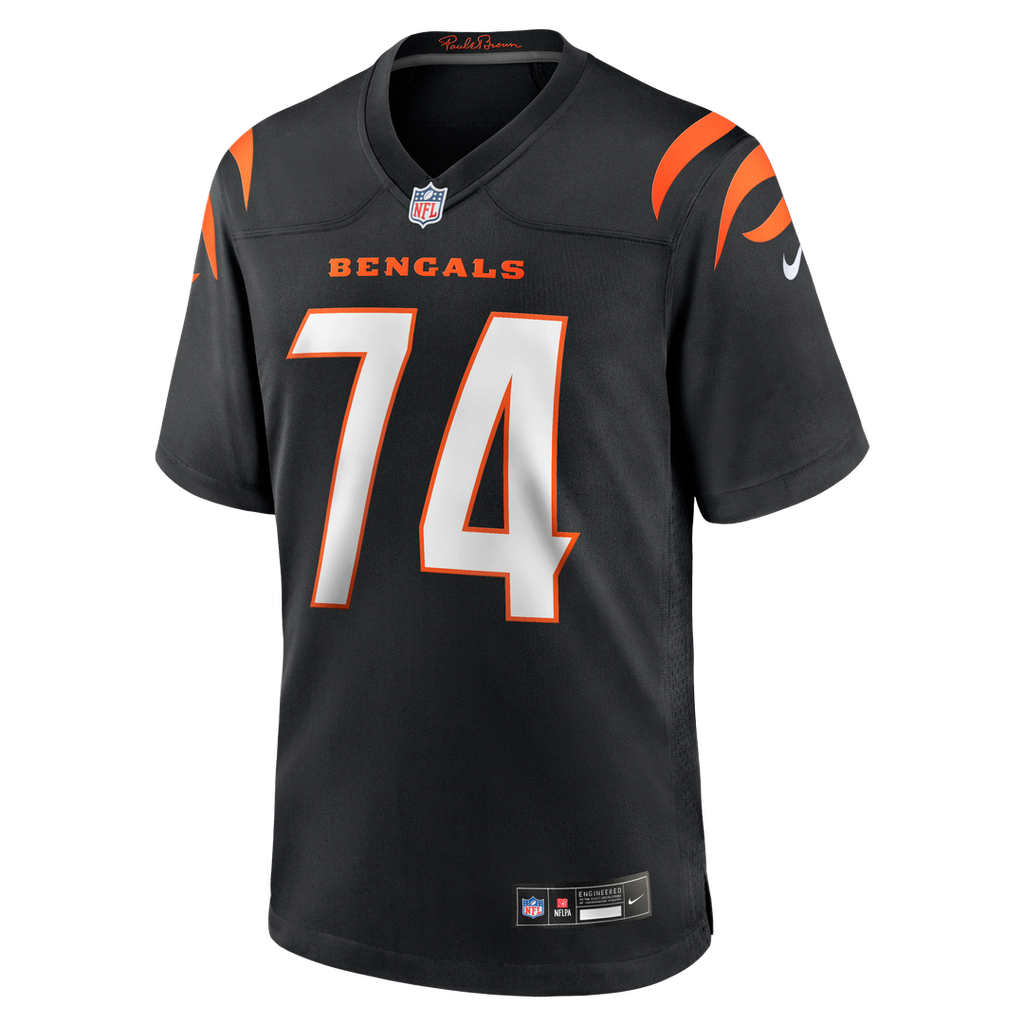 Jalen Rivers Cincinnati Bengals Nike Team Game Jersey - Black Official NFL Team Apparel Football Fan Gear