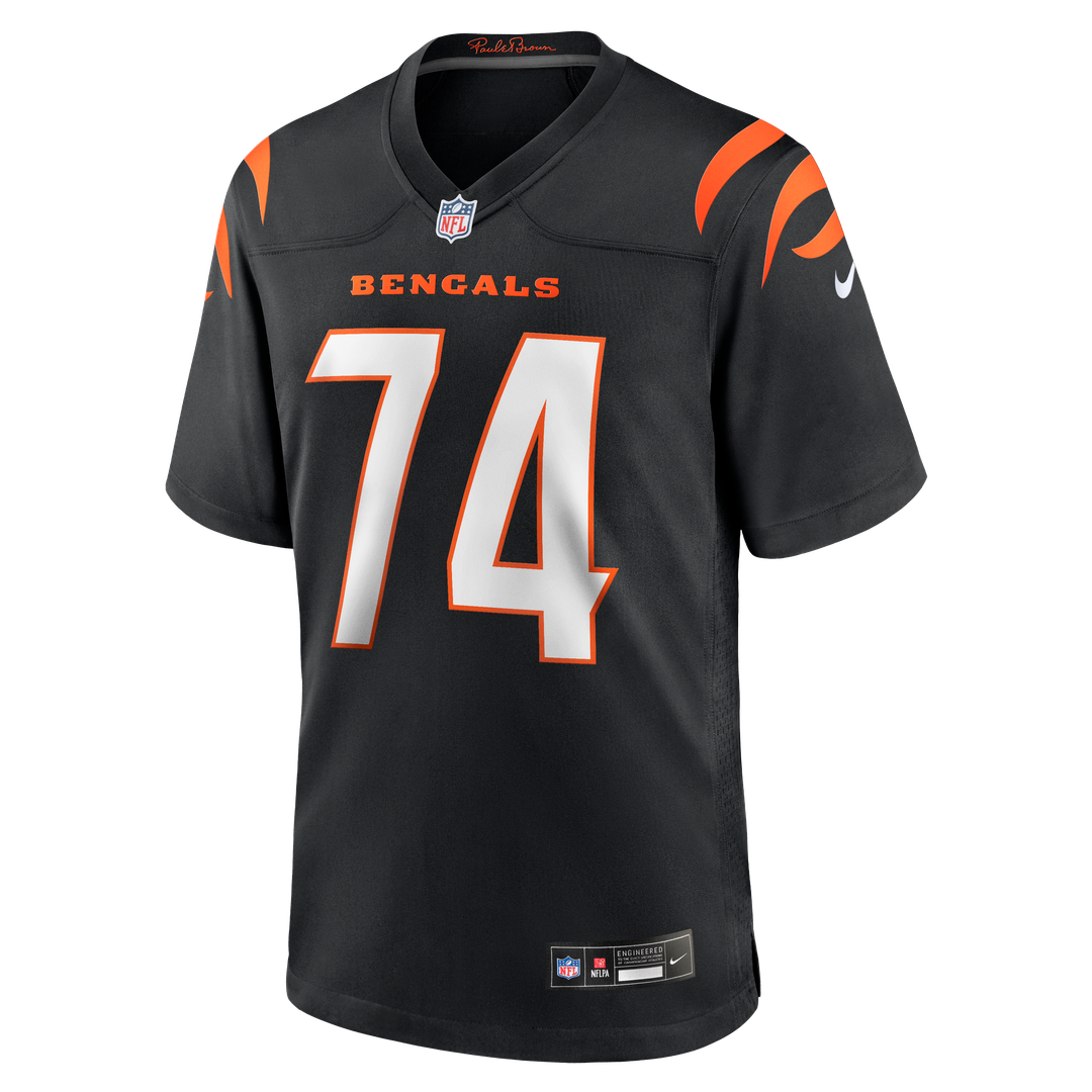 Jalen Rivers Cincinnati Bengals Nike Team Game Jersey - Black Official NFL Team Apparel Football Fan Gear