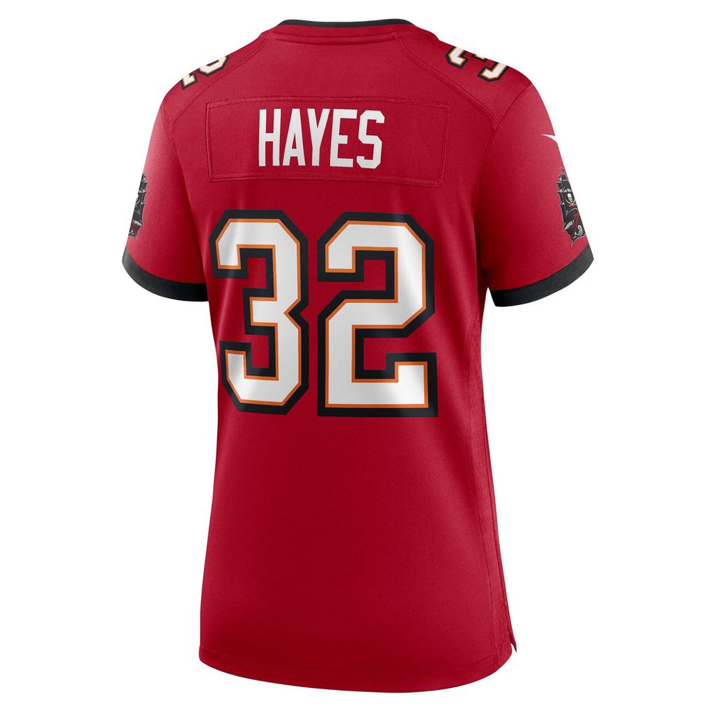 Josh Hayes Tampa Bay Buccaneers Nike Women's Game Jersey - Red Official NFL Team Apparel Football Fan Gear