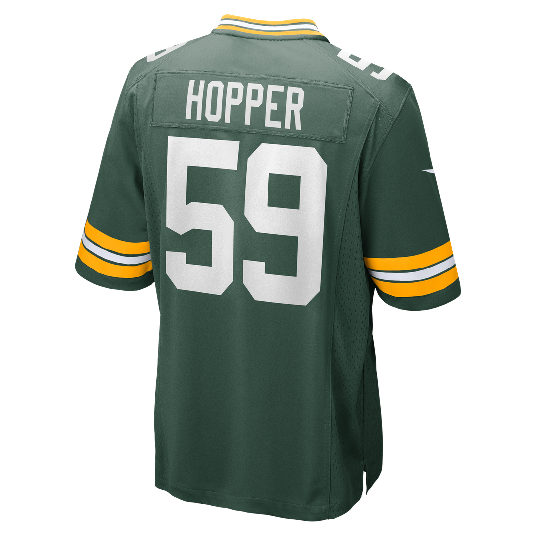 Ty'Ron Hopper Green Bay Packers Nike Game Jersey - Green Official NFL Team Apparel Football Fan Gear