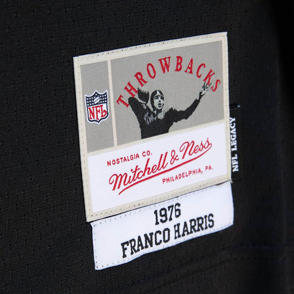 Franco Harris Pittsburgh Steelers Mitchell & Ness Legacy Replica Jersey - White Official NFL Team Apparel Football Fan Gear
