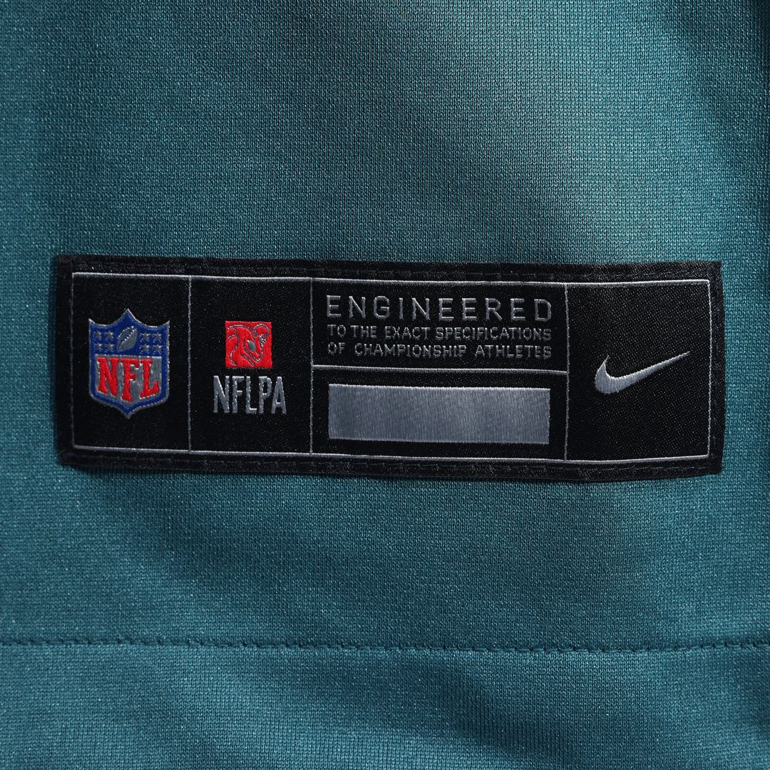 DeVonta Smith Philadelphia Eagles Nike Player Game Jersey - Midnight Green Official NFL Team Apparel Football Fan Gear