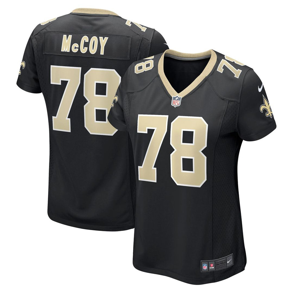 Erik Mccoy New Orleans Saints Nike Women's Game Jersey - Black Official NFL Team Apparel Football Fan Gear