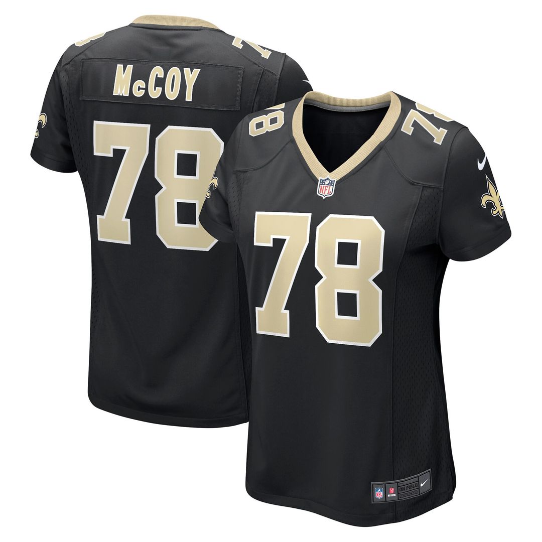 Erik Mccoy New Orleans Saints Nike Women's Game Jersey - Black Official NFL Team Apparel Football Fan Gear
