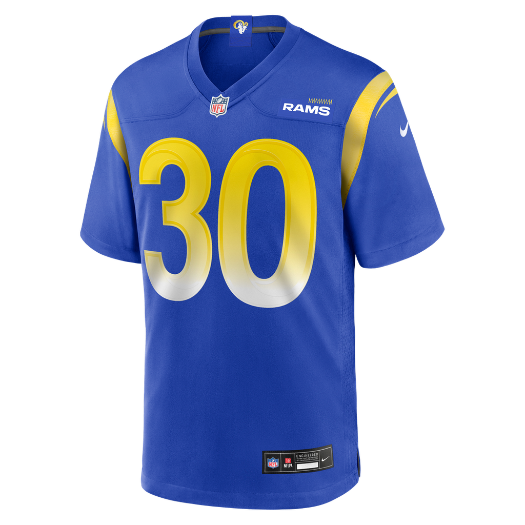 Josh Wallace Los Angeles Rams Nike Game Jersey - Royal Official NFL Team Apparel Football Fan Gear
