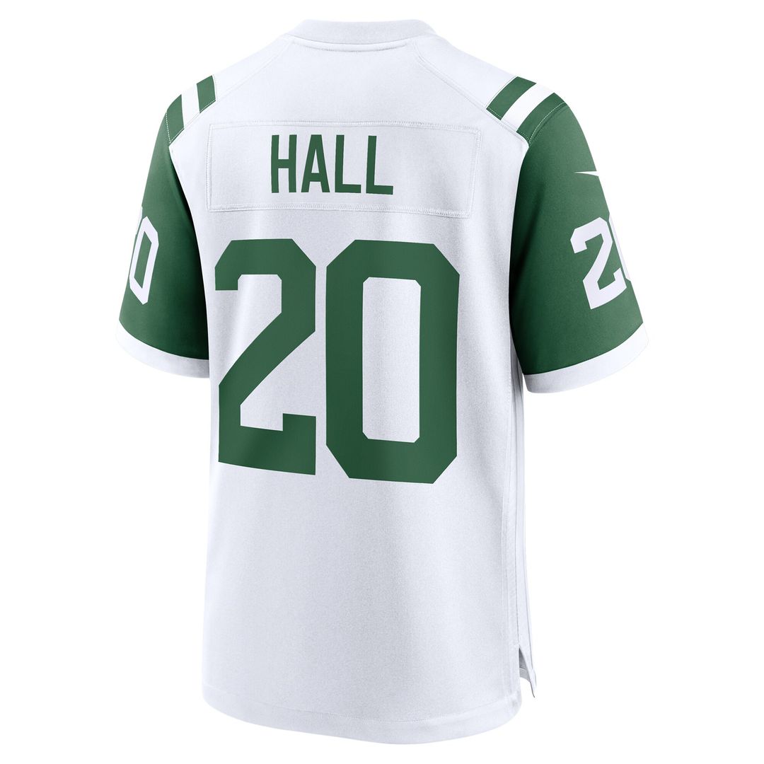 Breece Hall New York Jets Nike Classic Alternate Game Jersey - White Official NFL Team Apparel Football Fan Gear