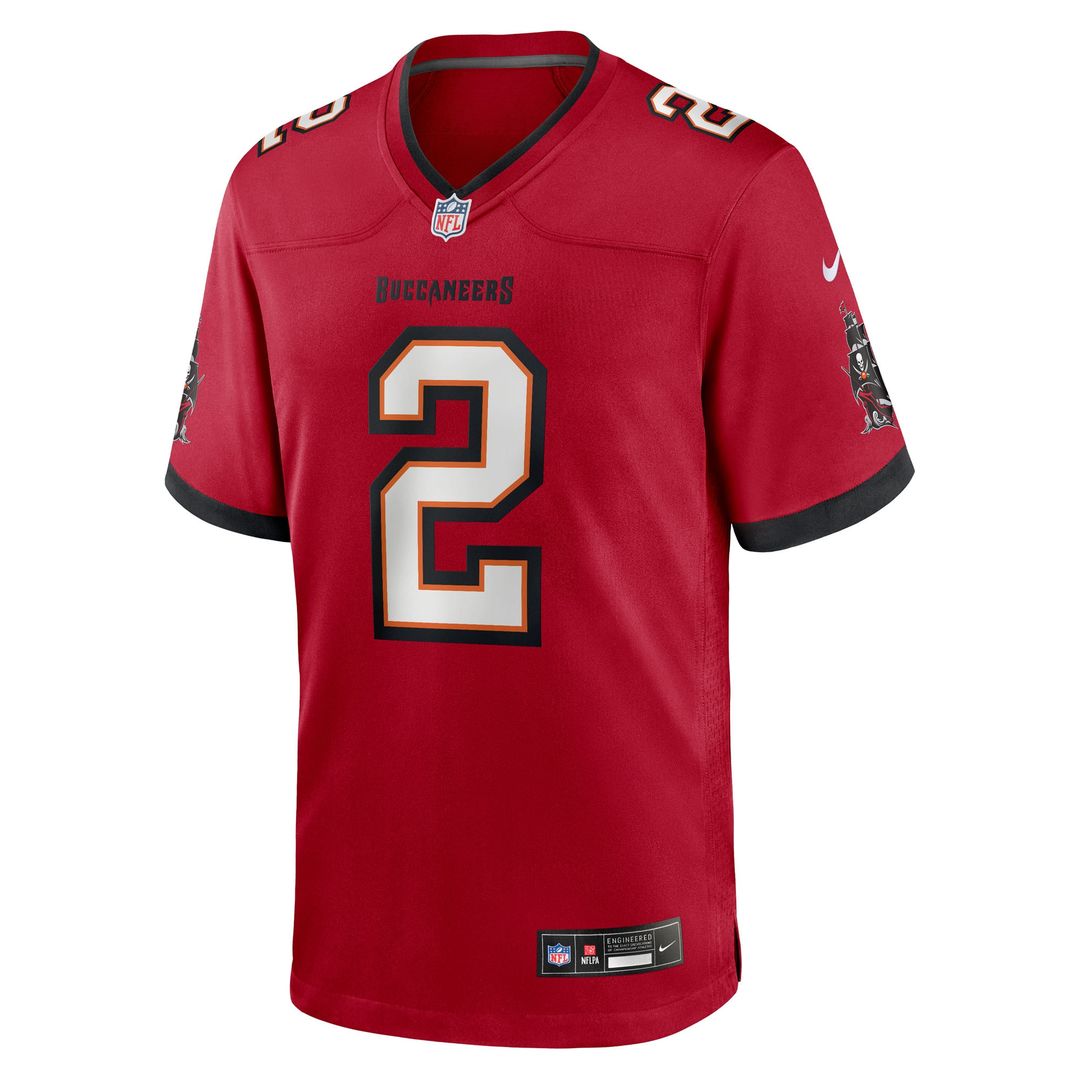 Emeka Egbuka Tampa Bay Buccaneers Nike Team Game Jersey - Red Official NFL Team Apparel Football Fan Gear