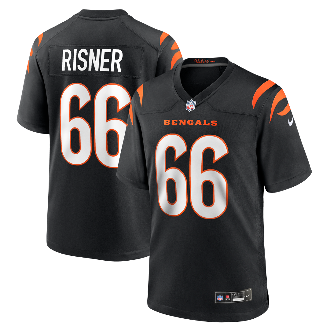 Dalton Risner Cincinnati Bengals Nike Team Game Jersey - Black Official NFL Team Apparel Football Fan Gear