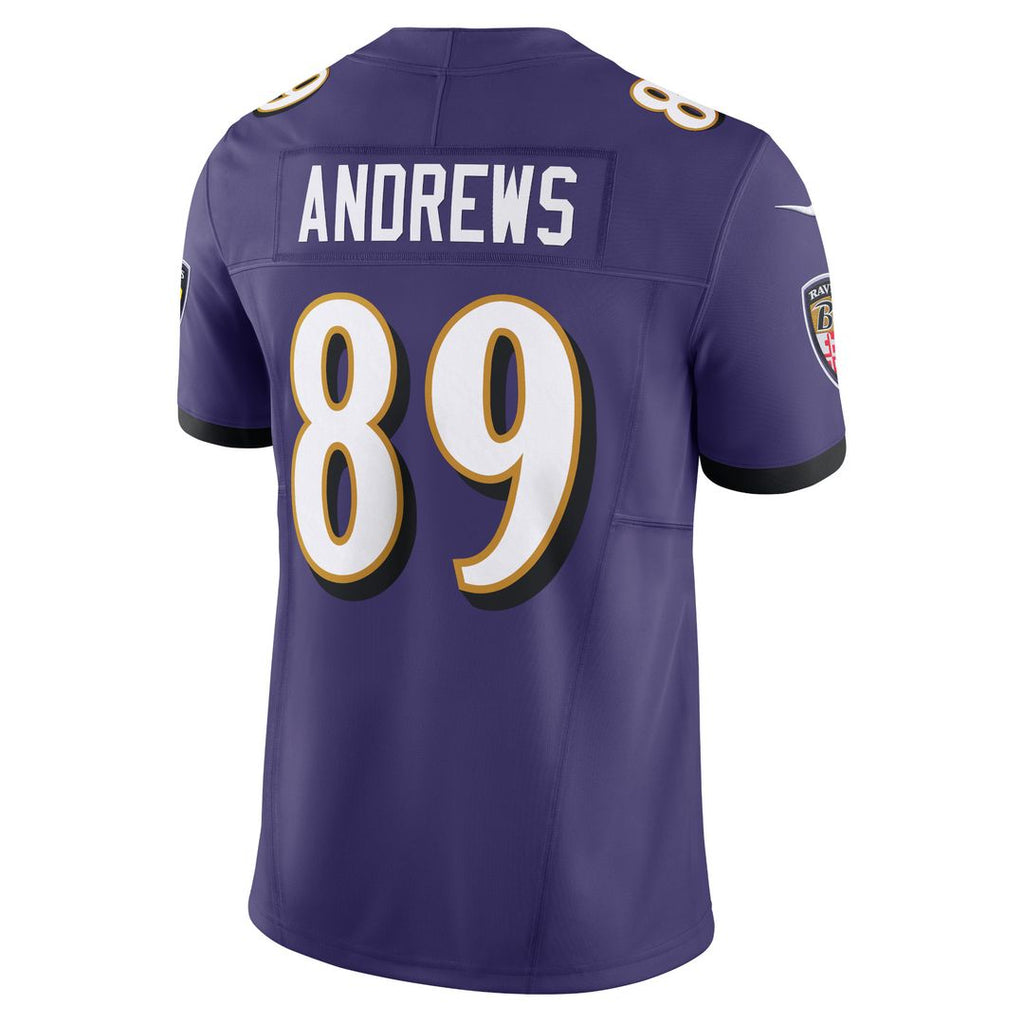 Mark Andrews Baltimore Ravens Nike Vapor F.U.S.E. Limited Jersey - Purple Official NFL Team Apparel Football Fan Gear