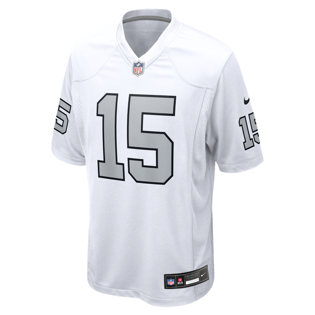 Fernando Mendoza Las Vegas Raiders Nike Alternate Game Player Jersey - White Official NFL Team Apparel Football Fan Gear